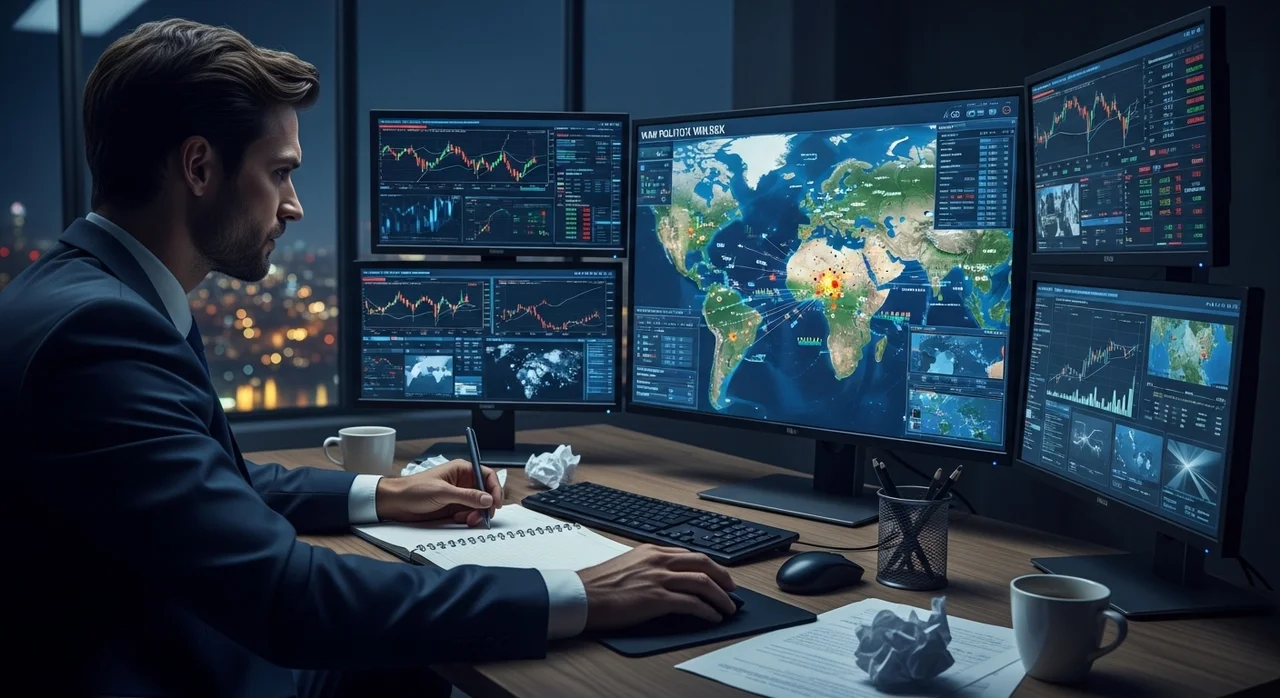 블랙록의 경고: 전쟁 위험과 금융 시장의 재조정